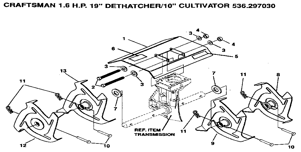 Tine assembly