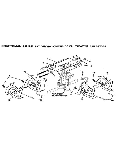 Tine assembly