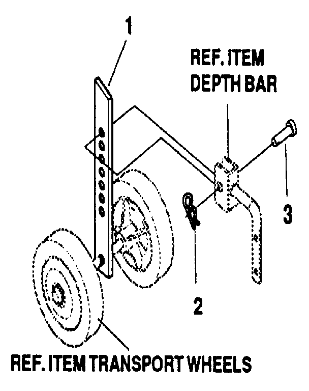 Transport wheel assembly