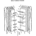 GE TFX20ZRAWH doors diagram