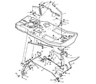 Craftsman 502255070 mower housing suspension diagram