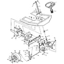 Craftsman 502255050 steering system diagram