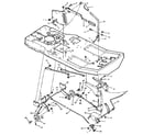 Craftsman 502255071 mower housing suspension diagram