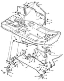 Mower housing suspension