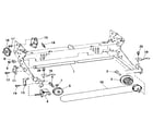 Brother HQ-220 chassis attachment diagram