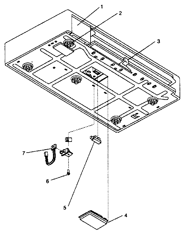 Bottom cover and sensors