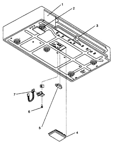 Bottom cover and sensors