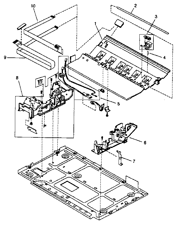 Lower paper feed