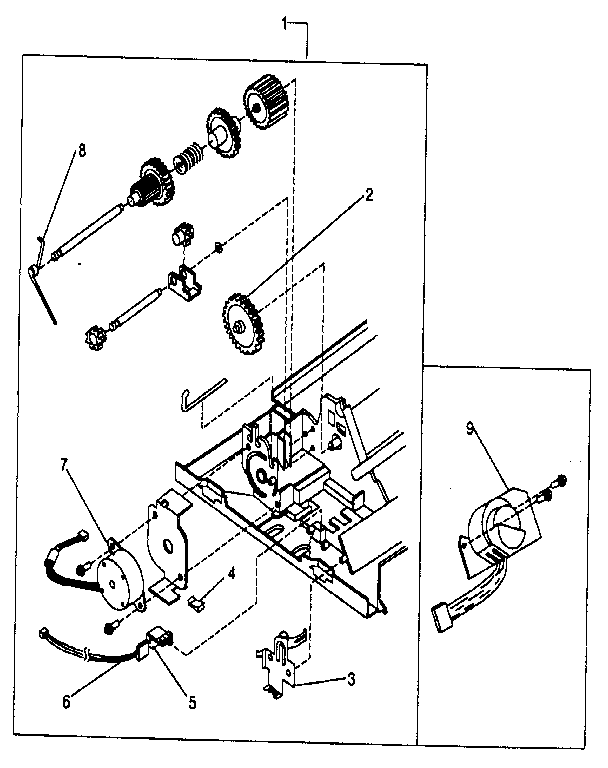 Left side frame