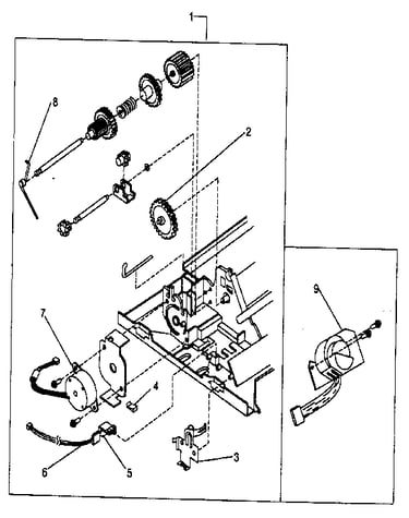 Left side frame