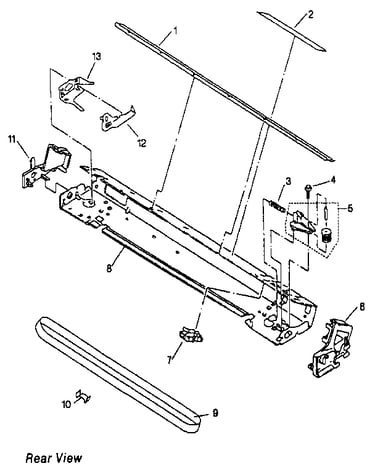 Carriage drive frame