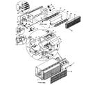 Climette/Keeprite/Zoneaire THA07K34DCB functional replacement parts diagram