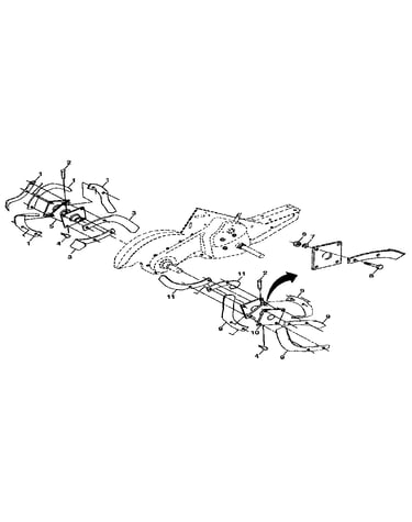 Tine assembly