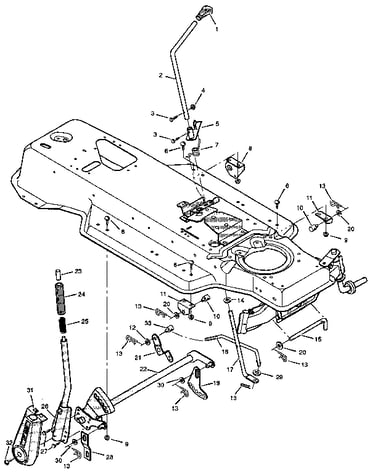 Mower suspension
