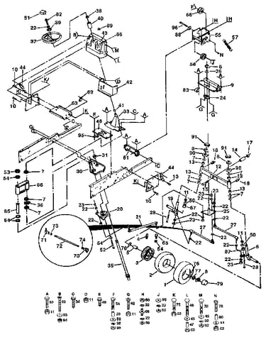 Steering assembly