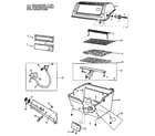 Kenmore 2581530520 grill assembly diagram