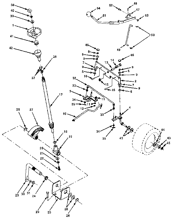 Steering and front axle