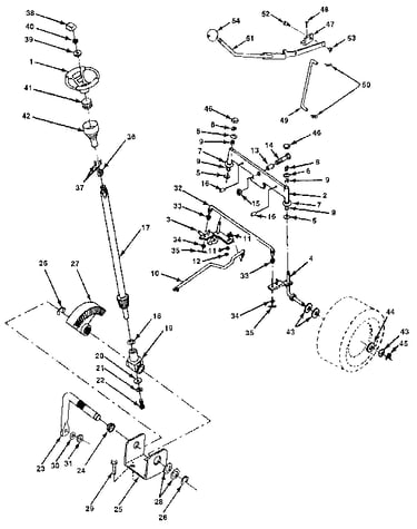 Steering and front axle