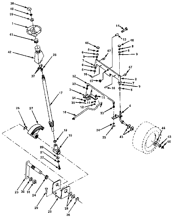 Steering assembly