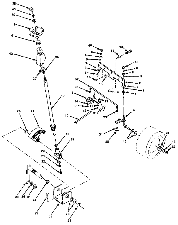 Steering assembly