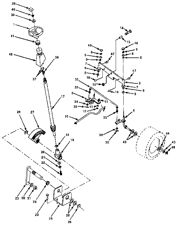 Steering assembly