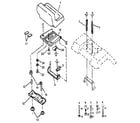 Craftsman 917255582 seat assembly diagram
