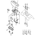 Craftsman 917255574 seat assembly diagram