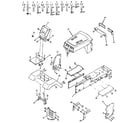 Craftsman 917255160 chassis and enclosures diagram