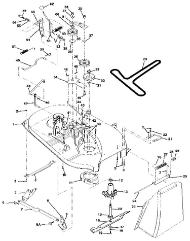 38" mower