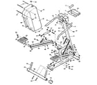 Weslo WL200520 unit parts diagram