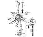 Craftsman 536255861 carburetor no. 632684 diagram