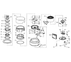 Kenmore 17560500A replacement parts diagram