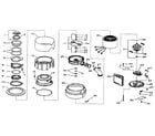 Kenmore 17560500X replacement parts diagram