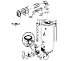 Kenmore 153333722 replacement parts diagram