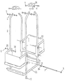 Lawn swing assembly