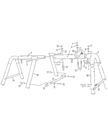 A-frame assembly