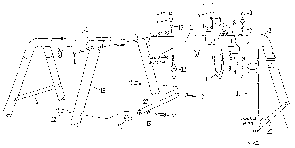 A-frame assembly