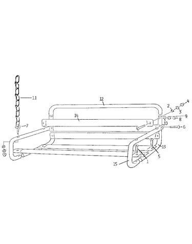 Lawn swing assembly