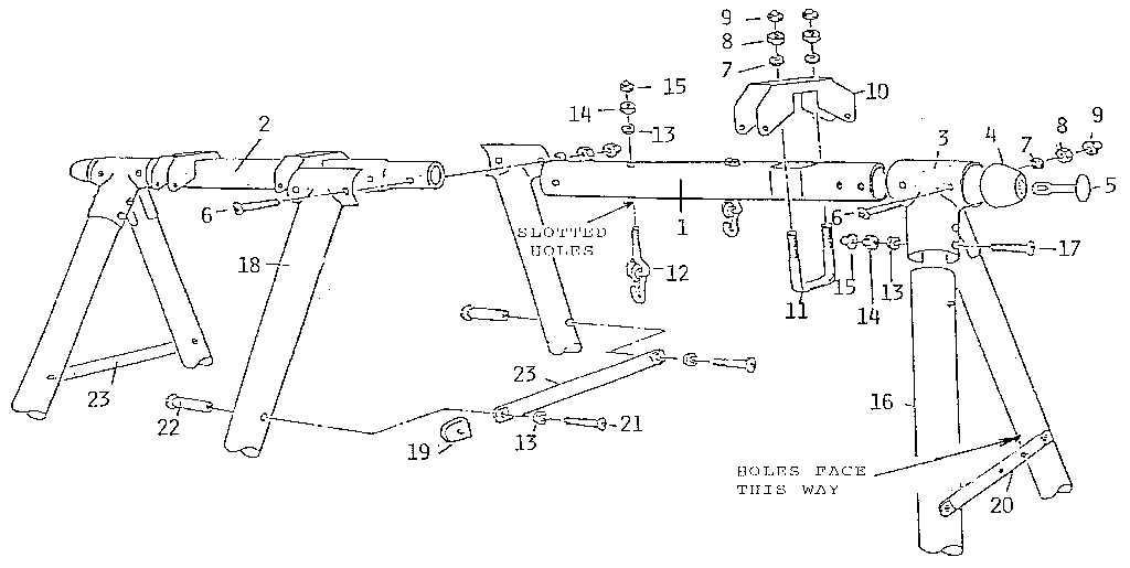 A-frame assembly