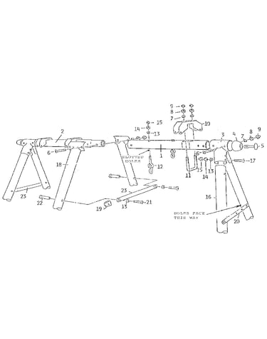 A-frame assembly