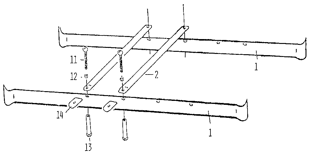 Ladder rail assembly