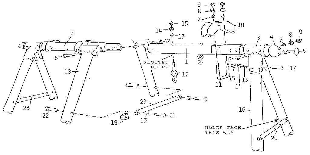 A-frame assembly