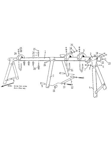 A-frame assembly