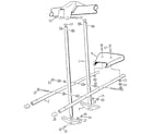 Sears 78661221 airglider assembly diagram