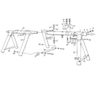 Sears 7866552 a-frame assembly diagram