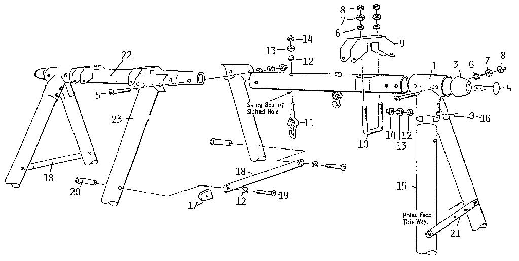 A-frame assembly