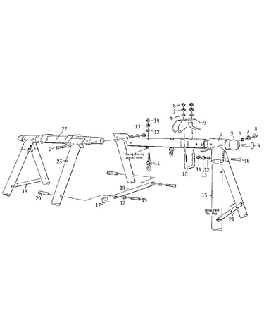 A-frame assembly
