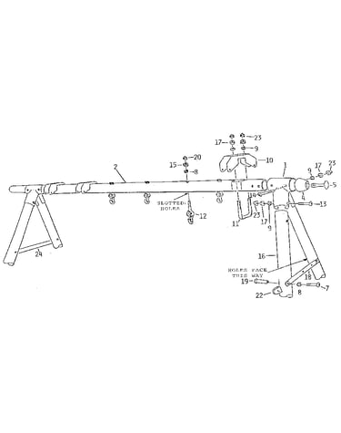 A-frame assembly