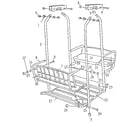 Sears 78641126 lawn swing assembly diagram