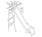 Sears 78641126 slide assembly diagram